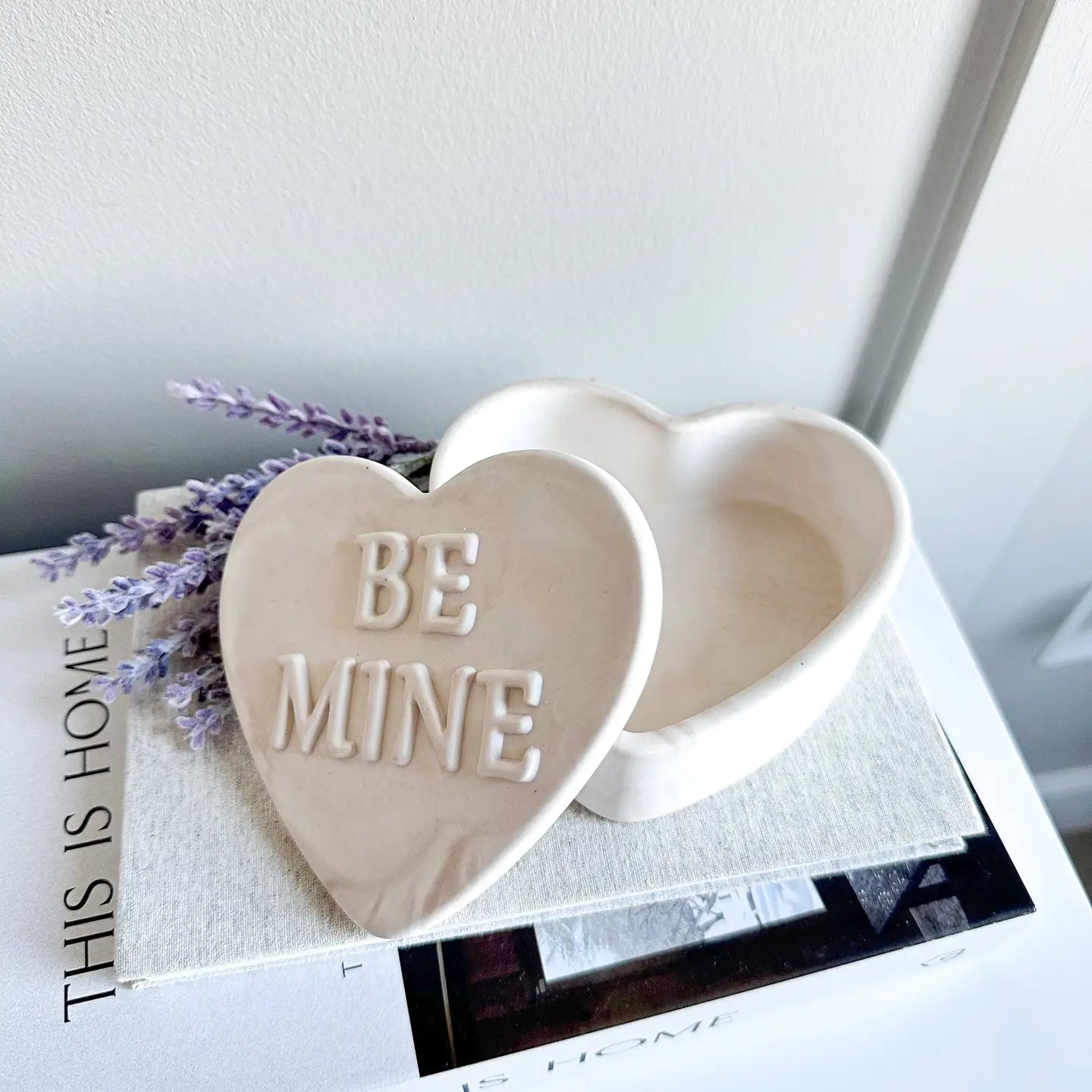 Be Mine Heart Trinket Box