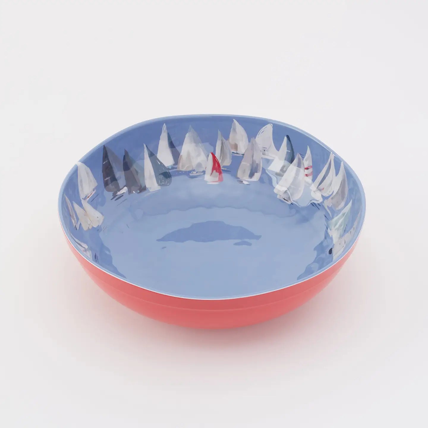 Large Melamine Bowl - Race Day - Thumbnail 2