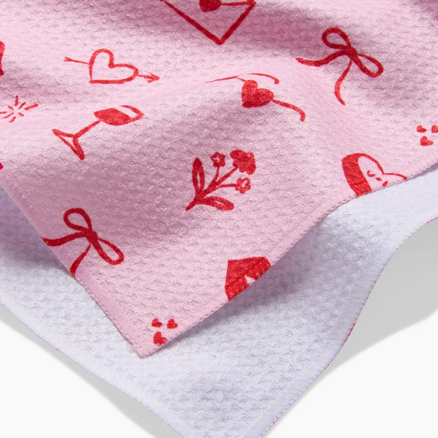 V Day Doodles Tea Towel - Thumbnail 3