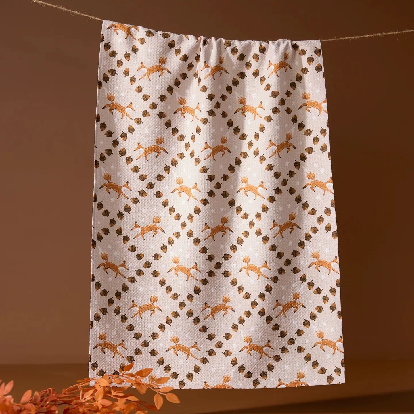 Dish Towel - Foxes And Twinkle