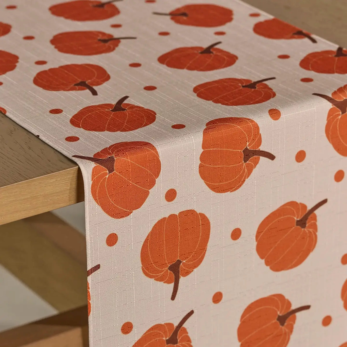Lg Table Runner - Pumpkin Polka