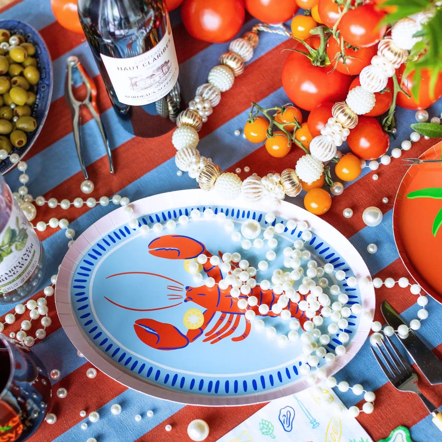 Paper Platters - Le Din Lobster