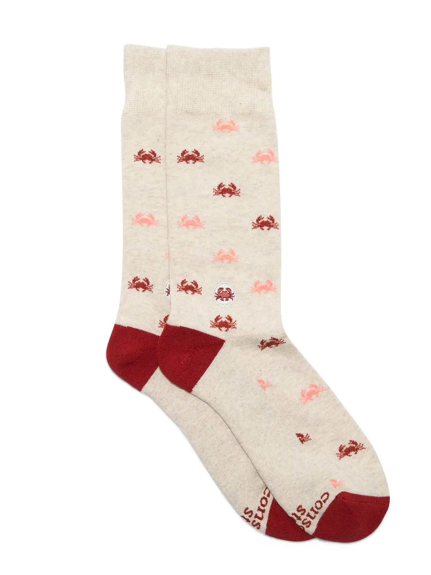 Socks That Protect the Oceans - Colorful Crabs
