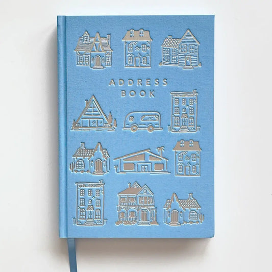 Address Book - Blue Houses