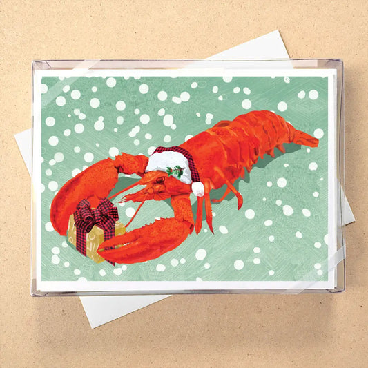 Boxed Cards - Lobster Holiday