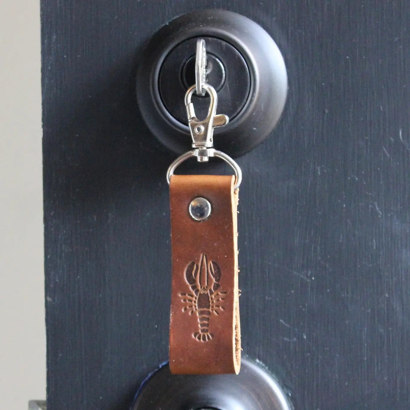 Leather Keychain