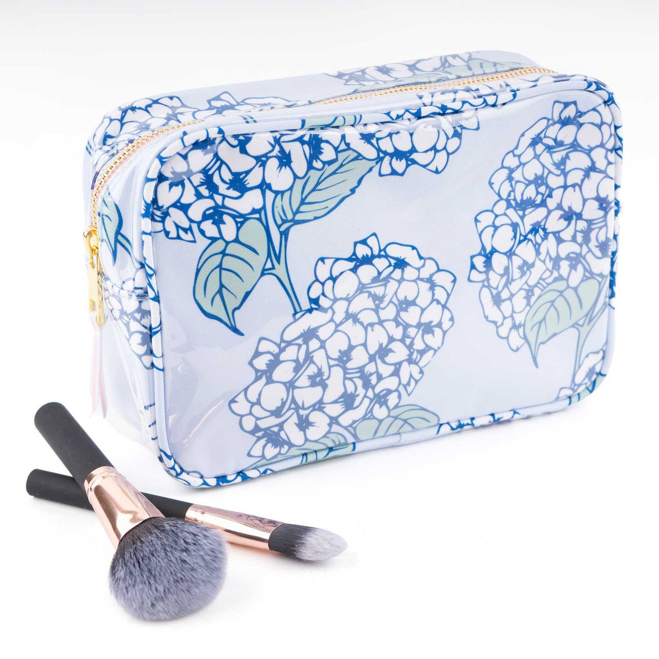 Rectangle Cosmetic Bag - Hydrangea