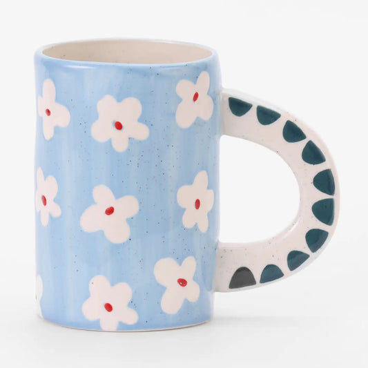 Coffee Mug - Blue Floral