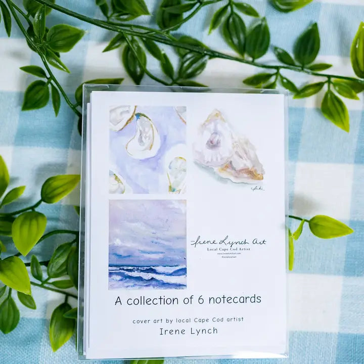 Boxed Cards - Oysters And Waves