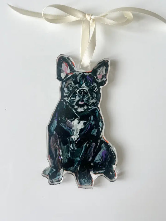 Ornament - Frenchie Black