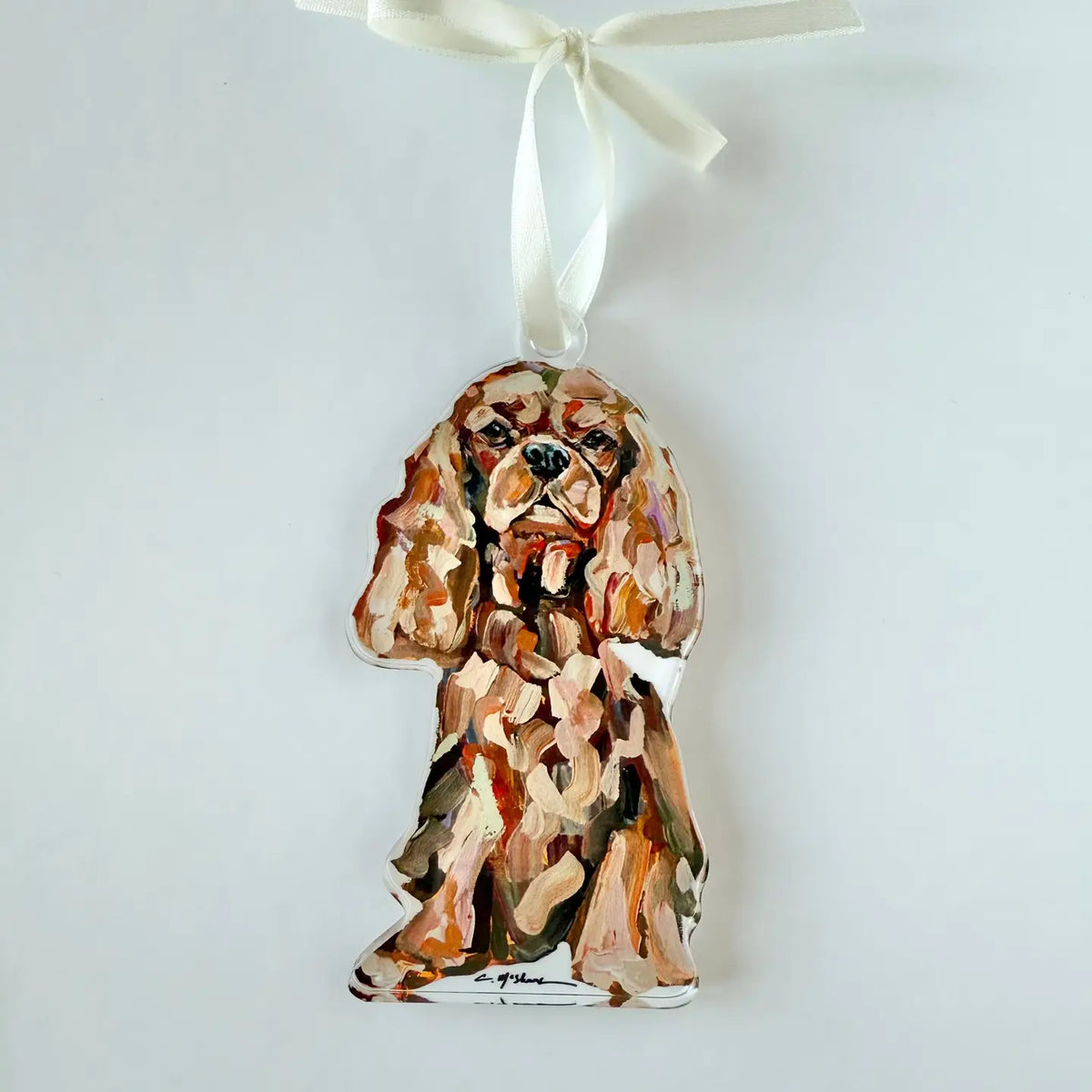 Ornament - Cavalier King Charles Spaniel - Ruby