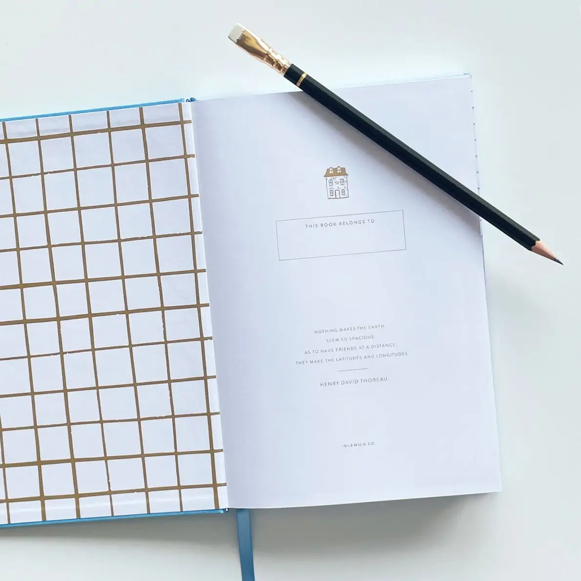 Address Book - Blue Houses