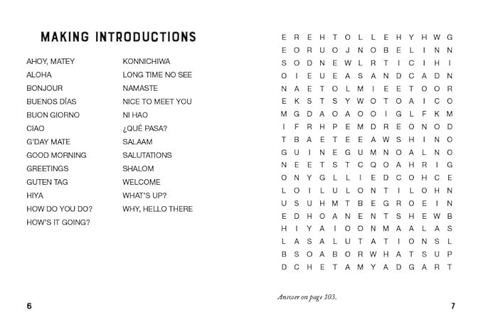 Sip & Solve Mini Word Searches
