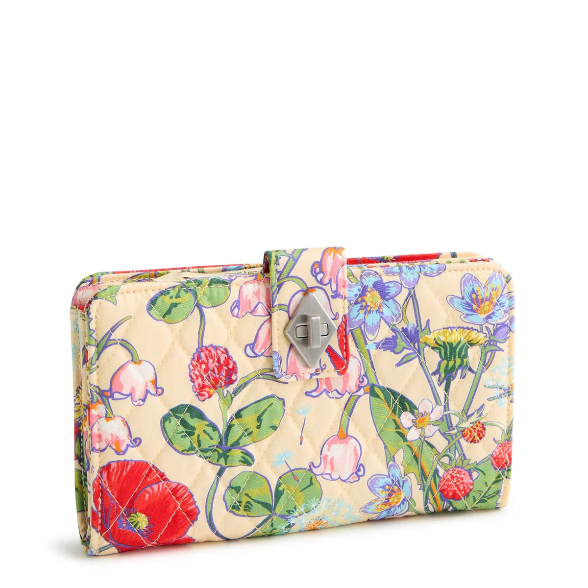 Turnlock Wallet - All The Pretty Wildflowers