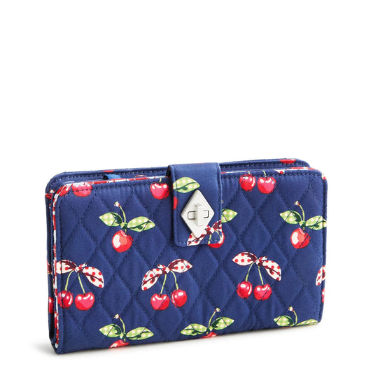 Turnlock Wallet - Cherry