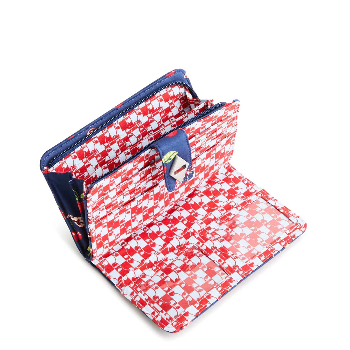 Turnlock Wallet - Cherry