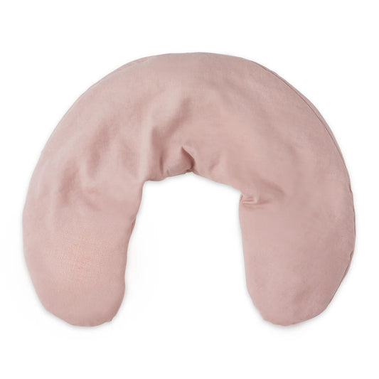 Linen Neck Pillow - Pink