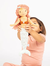 Load image into Gallery viewer, Cordelia Stuffed Mermaid Doll