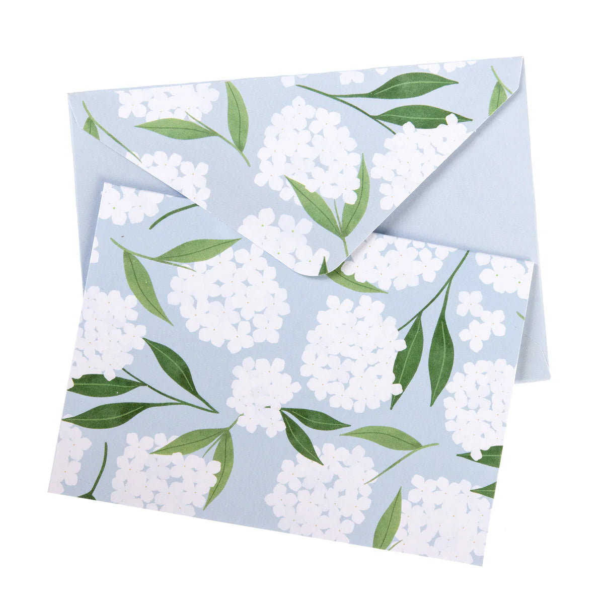 White Hydrangea Boxed Cards