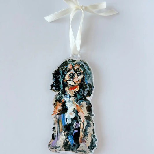 Ornament - Cavalier King Charles Black & Tan