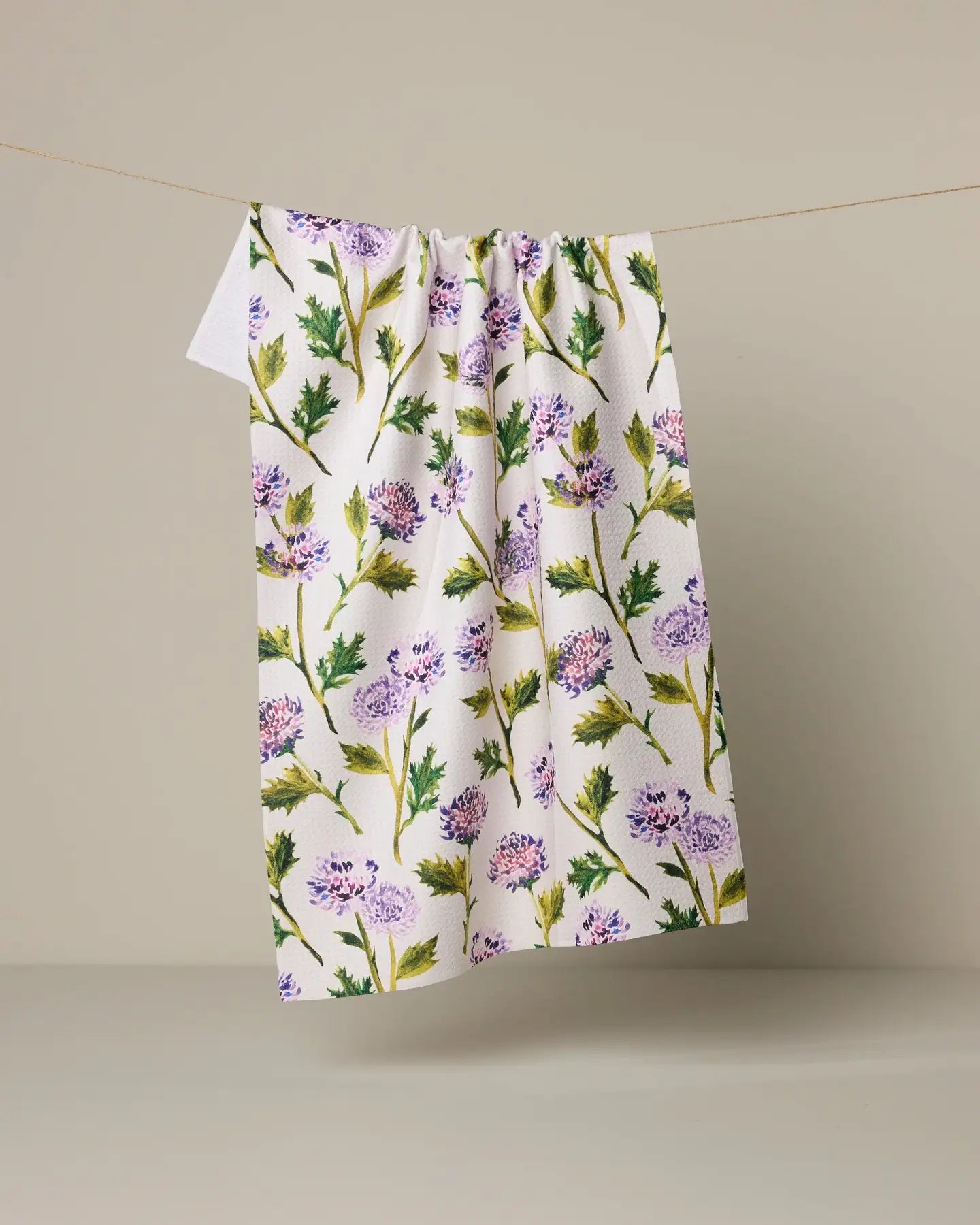 Dish Towel - Blooming Thistle
