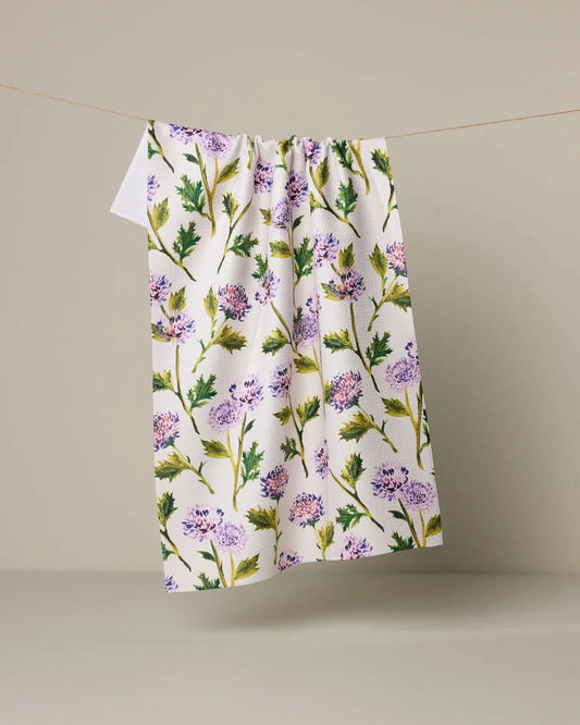 Dish Towel - Blooming Thistle