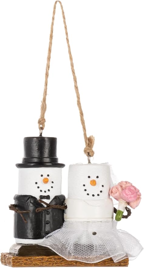 Smores Bride & Groom Ornament