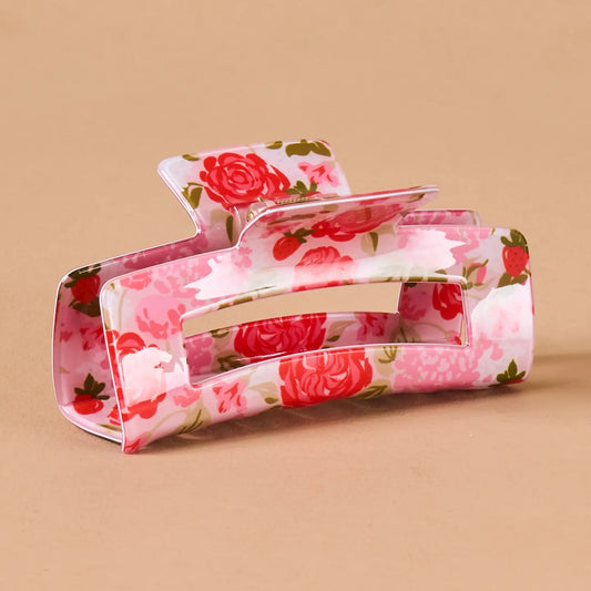 Hair Clip - Rose Garden