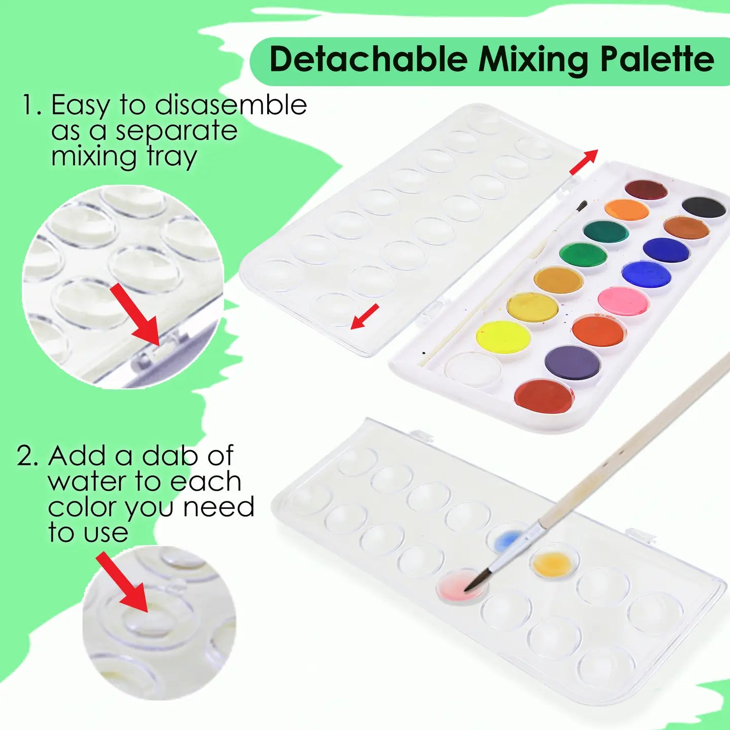 16 Color Watercolor Set