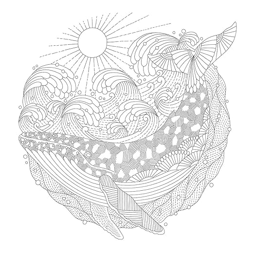 Secret's Of The Sea Coloring Book