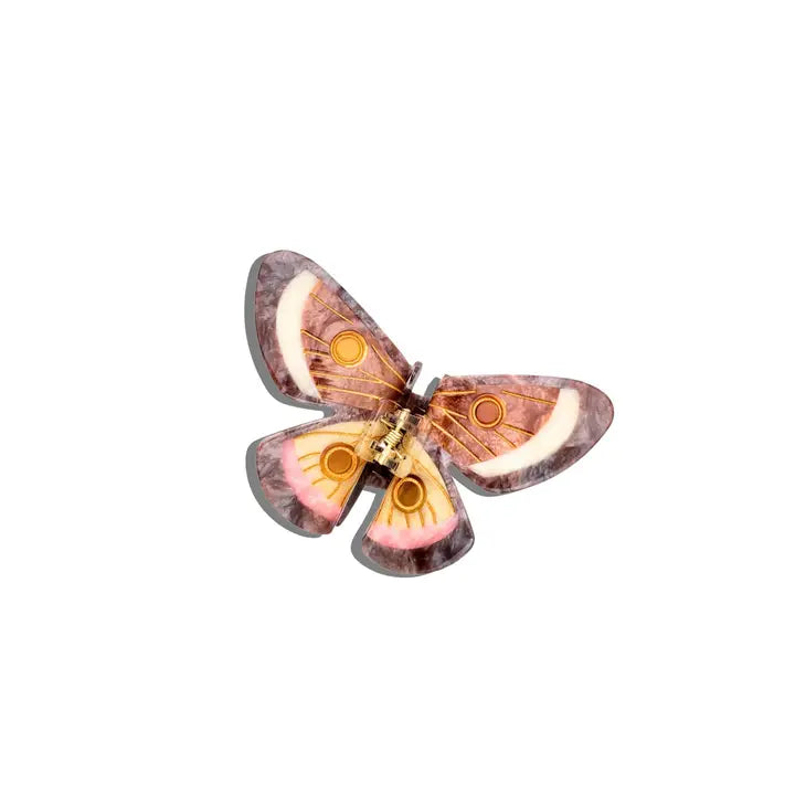Hair Clip - Silk Moth