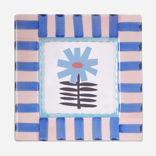 Photo Frame - Blue Stripe