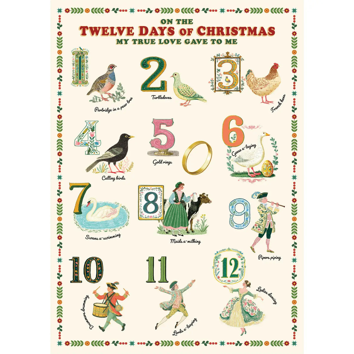 Vintage Puzzle - Christmas