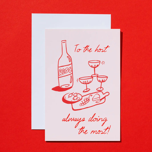 Card - Host Doing The Most