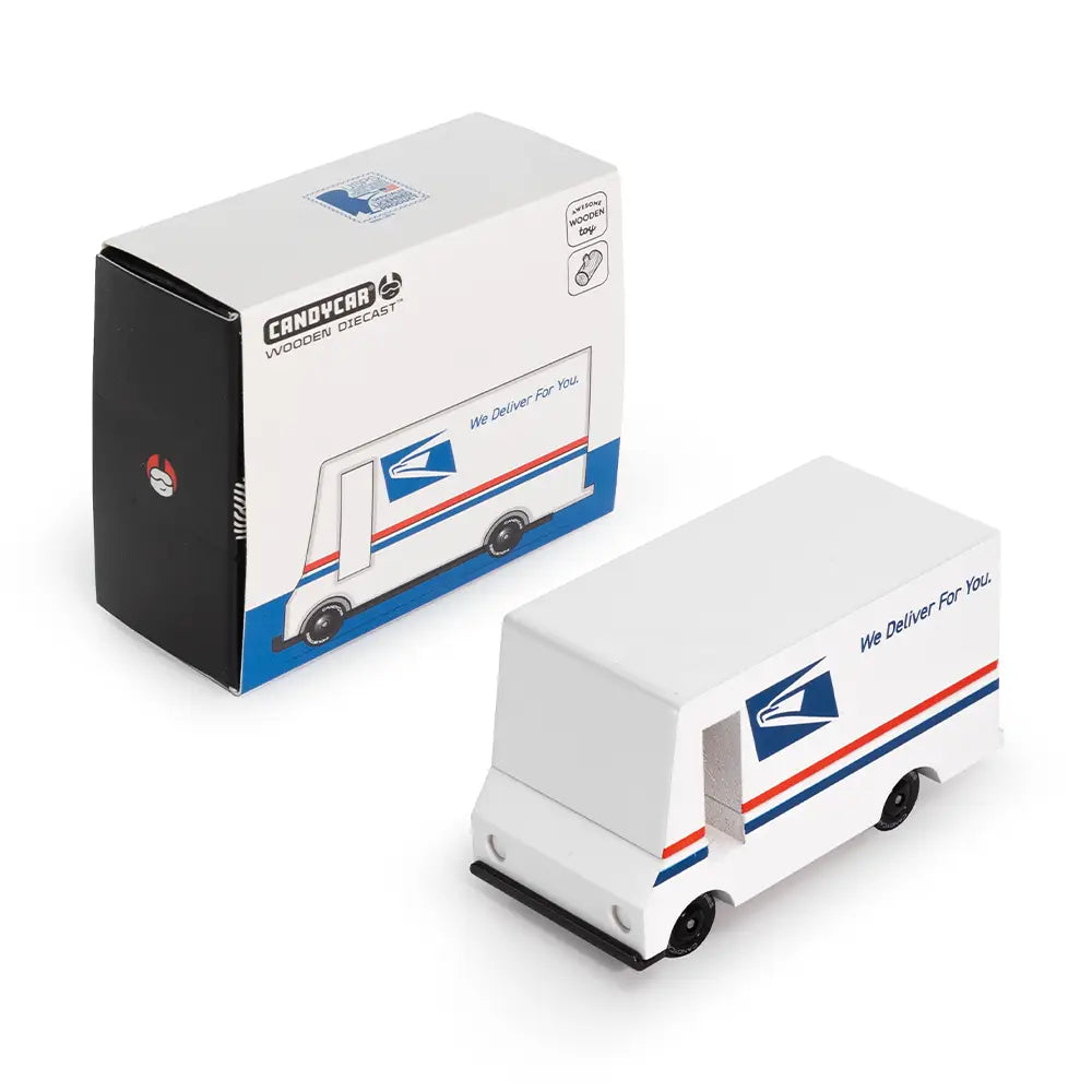 Push Toy - USPS Mail Truck