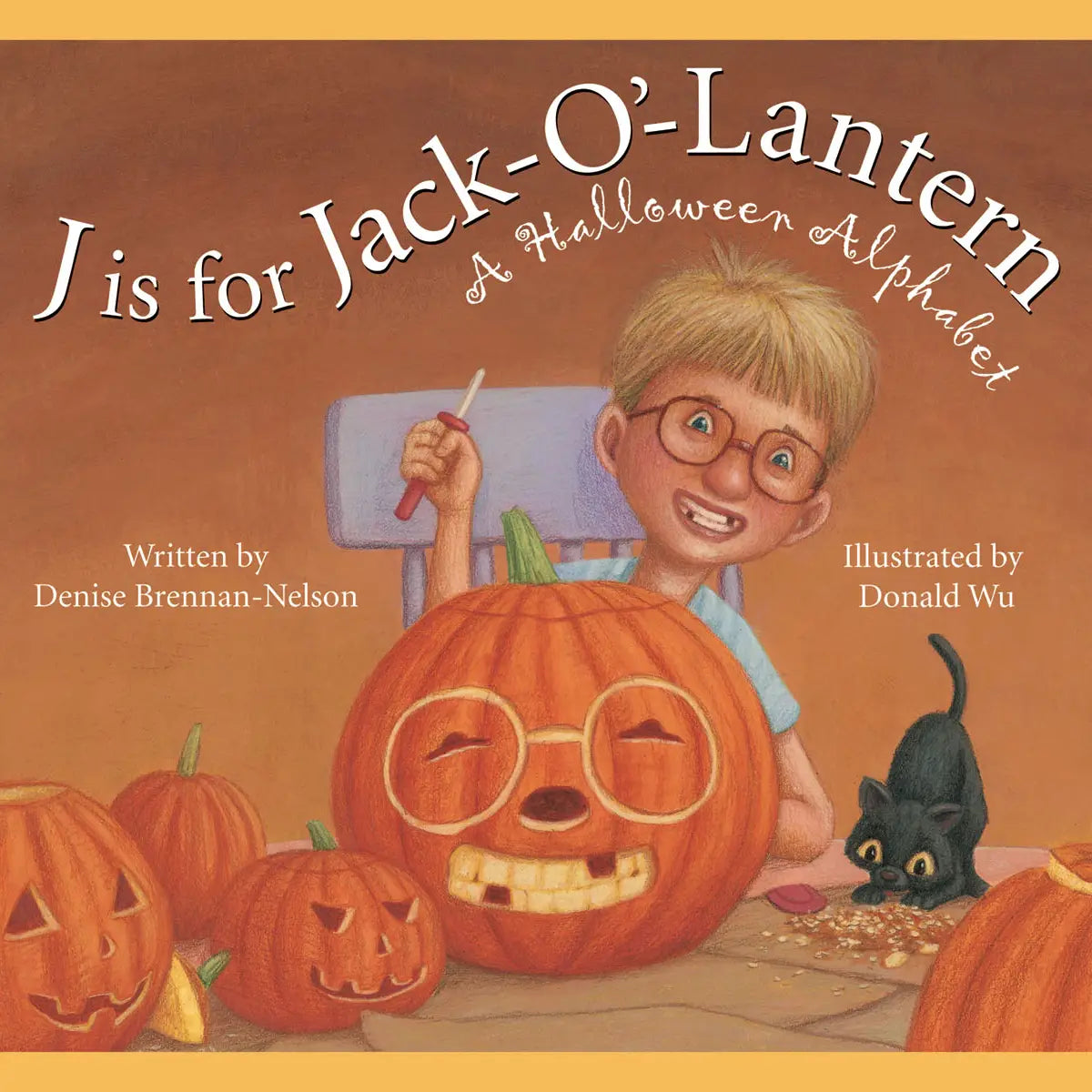 J Is For Jack O-Lantern Book
