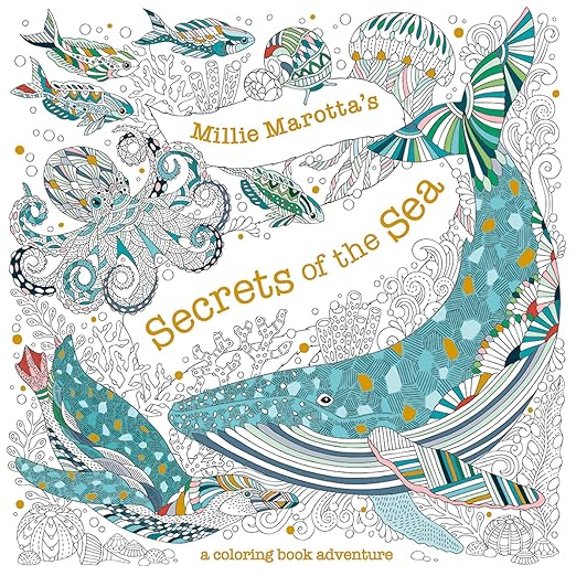 Secret's Of The Sea Coloring Book