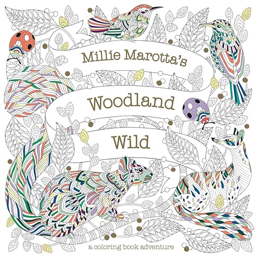 Woodland Wild Coloring Book