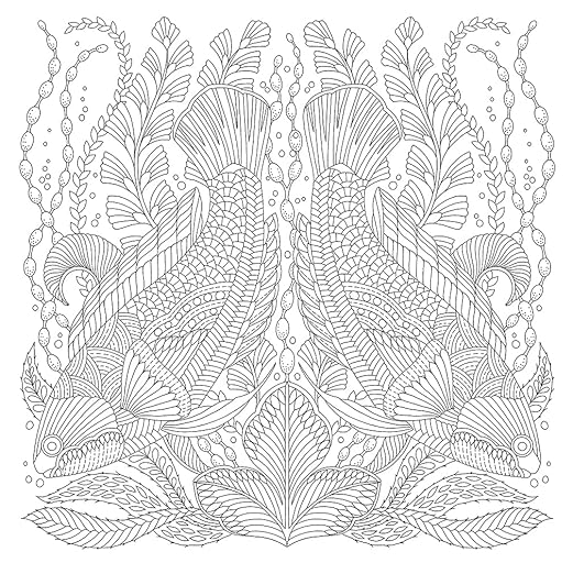 Secret's Of The Sea Coloring Book