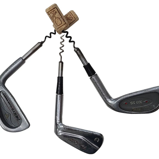 Vintage Golf Iron Corkscrew