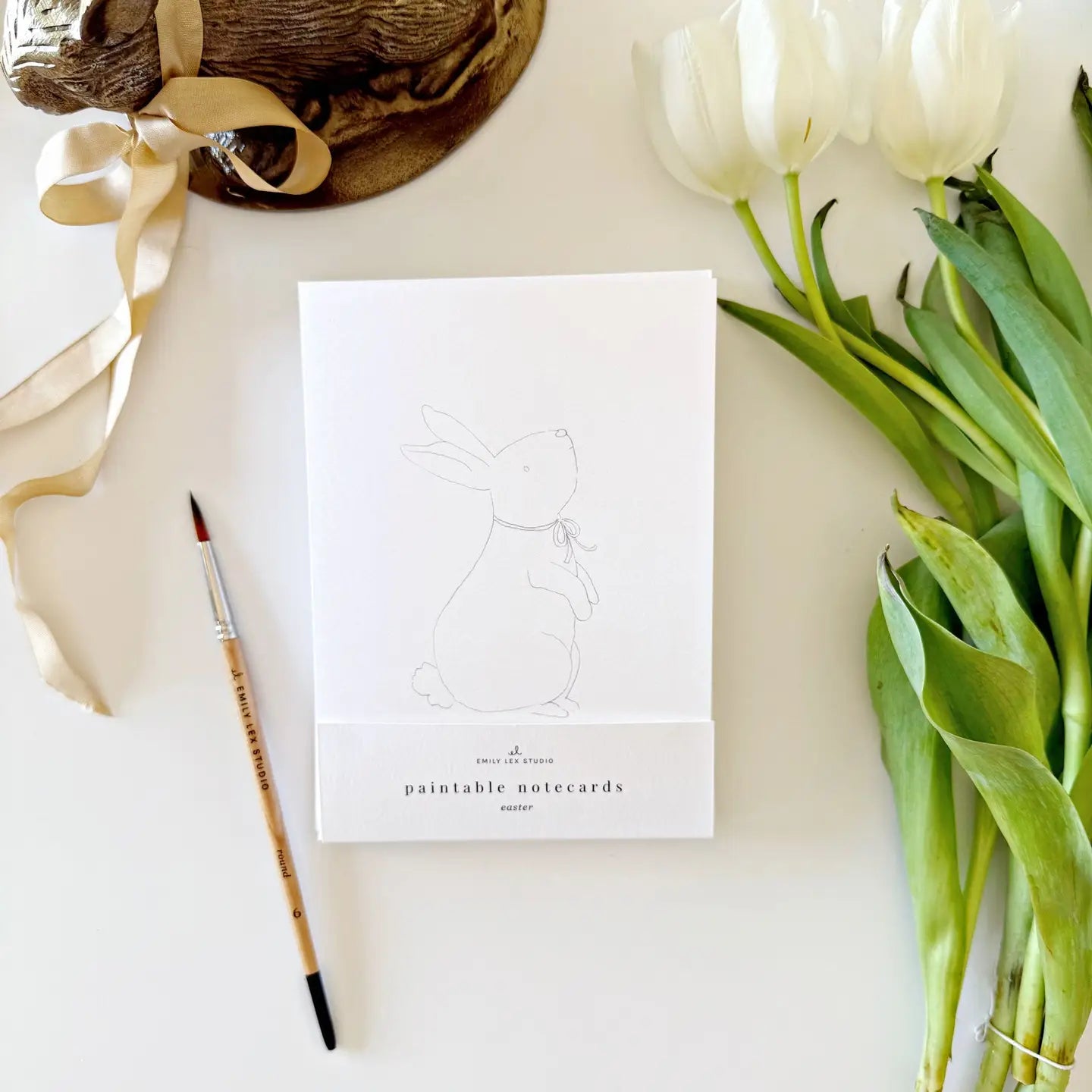 Paintable Notecards - Easter