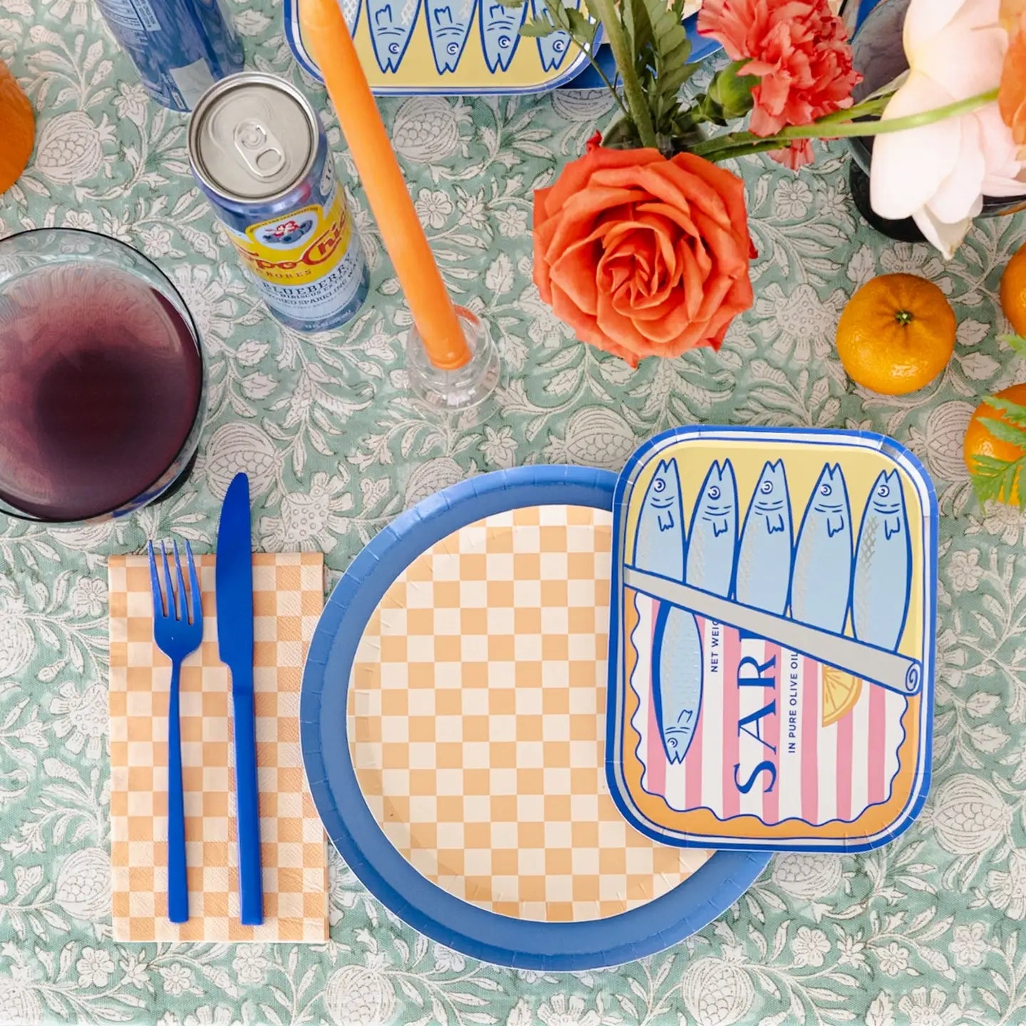 Dinner Plates - Sardine Can