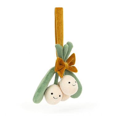 Amuseable Cream Mistletoe Plush Toy