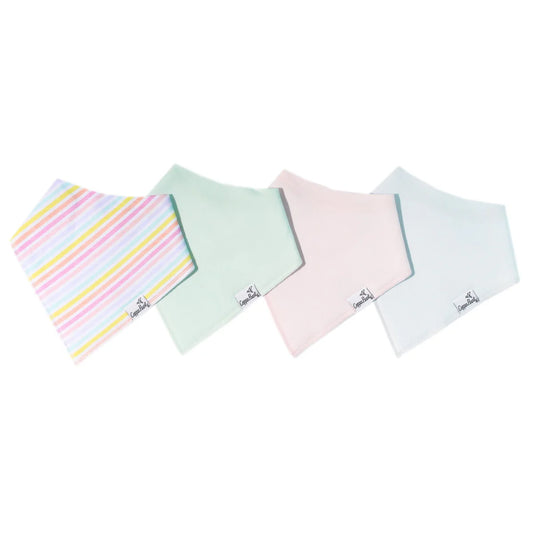 Set of 4 Bandana Bibs - Lucky