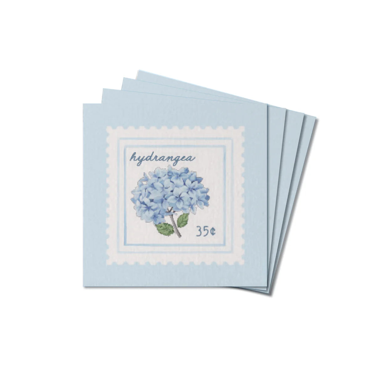Coasters - Hydrangea Stamps