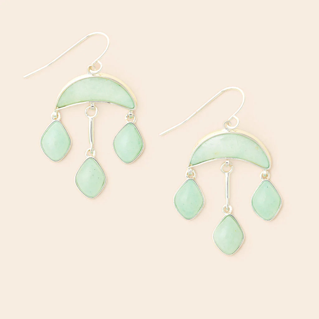Crescent Drop Earrings