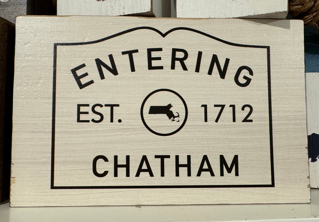 Entering Chatham XL Block