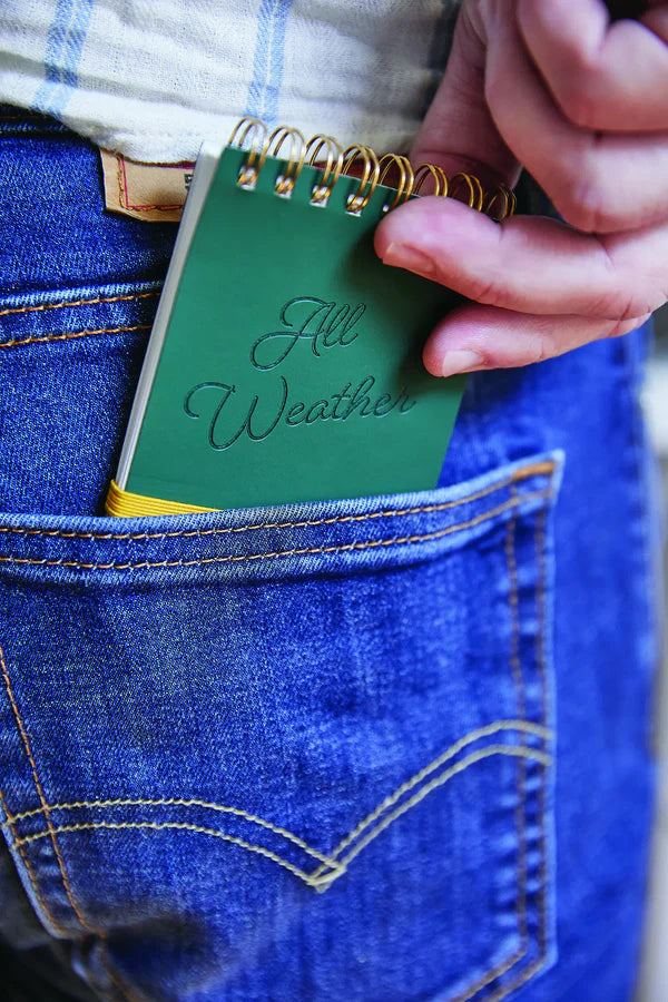 Pocket Waterproof Notebook