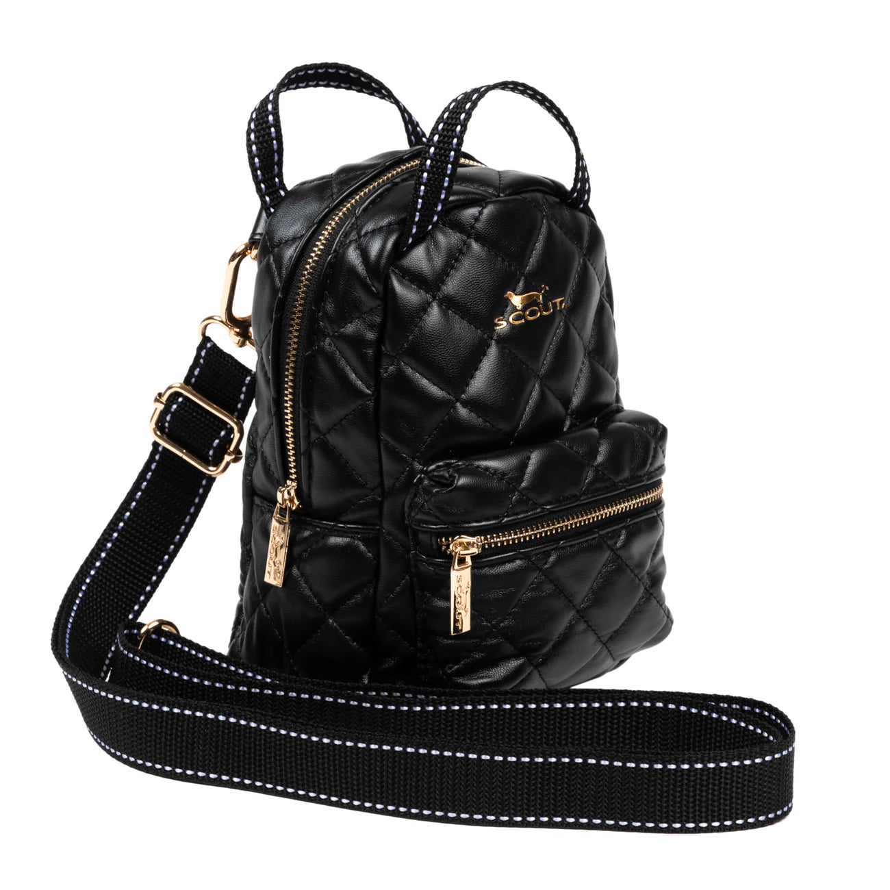 Globetrotter - Black Quilted