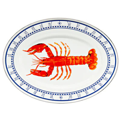 Oval Platter - Lobster